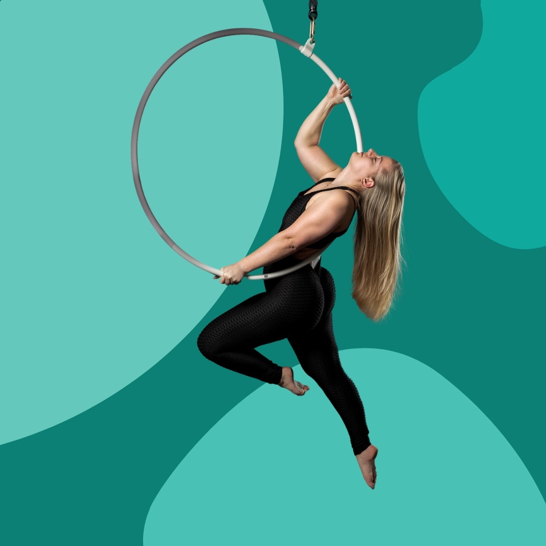 aerial hoop les zonder filter met de juiste producten