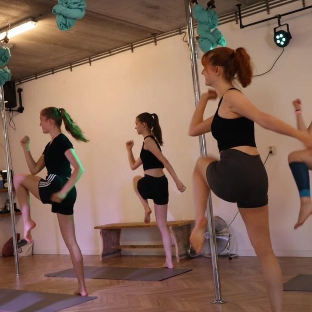 tijdens een twerk workshop leer je de basistechnieken in uden